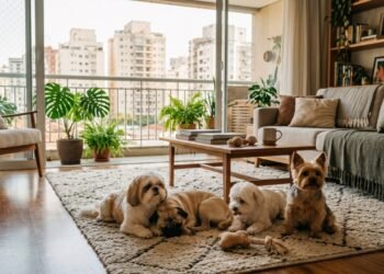 As 4 melhores raças de cães para quem vive em apartamento e busca tranquilidade