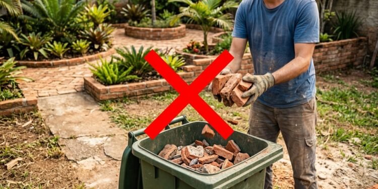 Não jogue fora os tijolos velhos: ideias criativas que transformam sobras em projetos úteis para casa