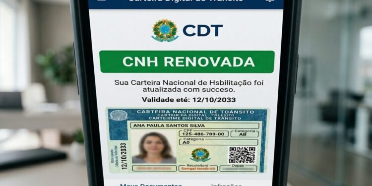 Mais de 371 mil motoristas já garantem renovação automática e gratuita da CNH sem precisar comparecer ao Detran