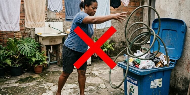 Reutilização criativa de materiais descartados que promove a organização e sustentabilidade doméstica