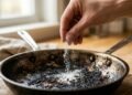 Espalhe este ingrediente na panela e espere 15 minutos para remover marcas de queimado facilmente