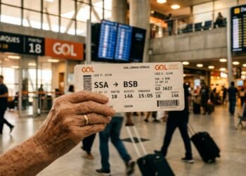 Aposentados que não viajaram de avião nos últimos 12 meses podem emitir passagens por R$ 200 