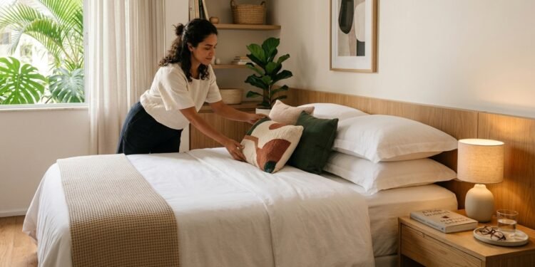 10 estratégias usadas em hotéis podem deixar sua casa mais limpa, prática e organizada