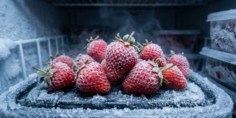 O erro comum ao congelar morangos que deixa a fruta mole e sem gosto depois de descongelar
