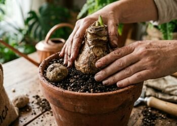 Como plantar amarílis no vaso e deixar sua casa mais elegante com flores exuberantes