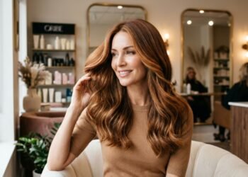 Cabelos em alta: cores quentes que prometem transformação suave e elegante