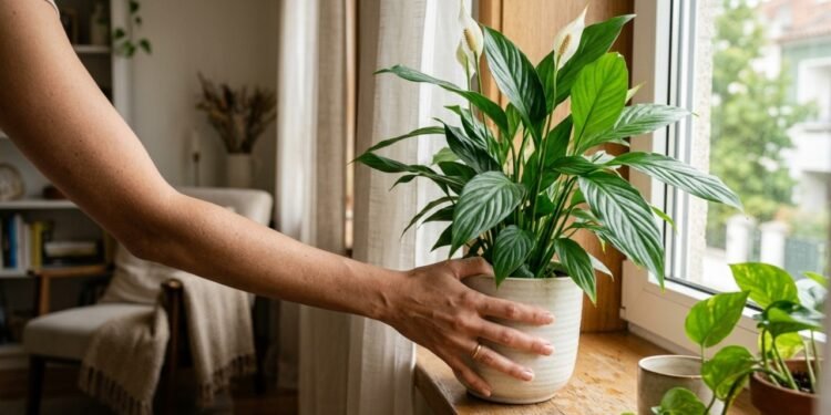 O lugar ideal para o lírio-da-paz florescer mais e ficar sempre saudável em casa