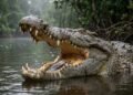 A razão surpreendente que impede o crocodilo de colocar a língua para fora da boca