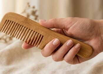 O que ninguém te conta sobre o pente de bambu anti frizz e sua ação contra arrepiados no cabelo