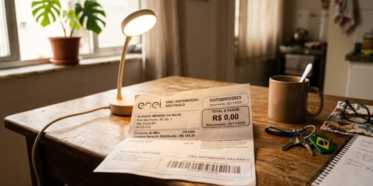 Quem mora sozinho pode ter conta de luz zerada com benefício e nem sabe