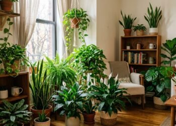 Plantas perfeitas para ambientes sem vento que deixam a casa digna de revista