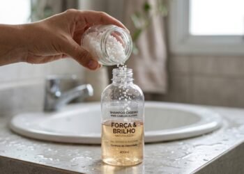 Dica caseira de colocar sal no shampoo divide opiniões e levanta dúvidas sobre benefícios reais para o couro cabeludo