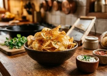 Faça batata frita crocante e sequinha em casa com um truque simples que deixa o resultado perfeito