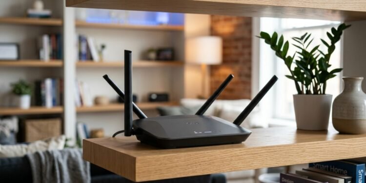Antenas do roteador apontadas para cima podem piorar o Wi-Fi e um ajuste simples melhora o sinal na hora