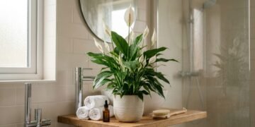 Esqueça as clássicas: a planta ideal para banheiro que absorve umidade e ajuda a prevenir mofo naturalmente