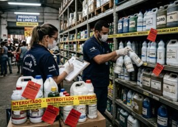 Autoridade retira mais de 20 produtos de limpeza irregulares do mercado e motivo envolve falta de autorização