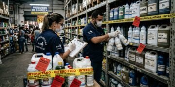 Autoridade retira mais de 20 produtos de limpeza irregulares do mercado e motivo envolve falta de autorização