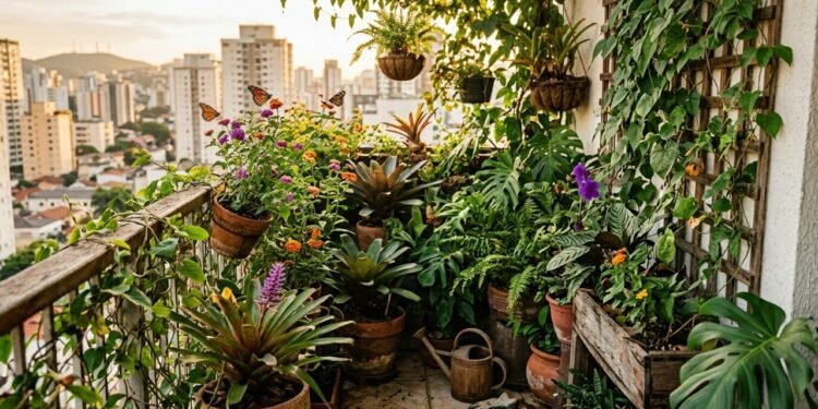Menos controle e mais natureza: o jardim selvagem virou tendência em casas e apartamentos