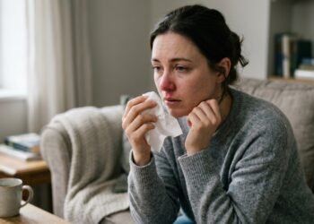 O hábito de fungar constantemente e como ele afeta sua saúde nasal