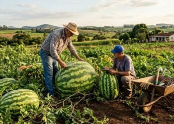 Melancias de 20 kg e abóboras de quase 300 kg chamam atenção no Brasil e intrigam especialistas 