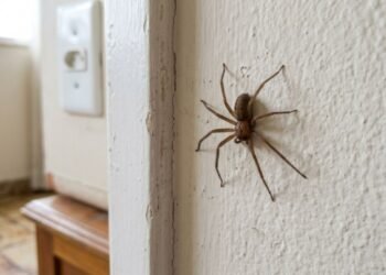 Esse gesto, que você repete todas as noites, transforma sua casa em um refúgio ideal para aranhas