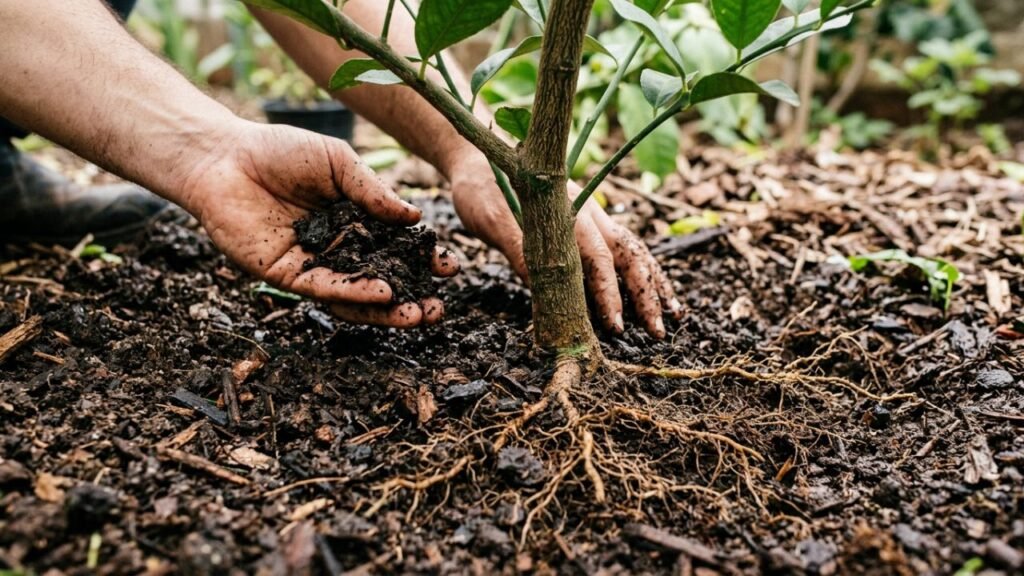 Fazer limoeiro produzir frutos 