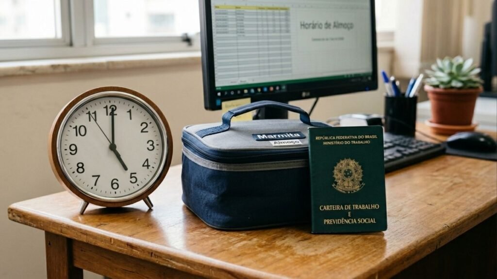 Fim de 1h de almoço muda rotina de trabalhadores e entender a nova regra garante seus direitos