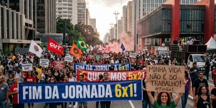 Fim do turno 6x1: o acordo prevê uma semana de trabalho de 40 horas e dois dias de descanso