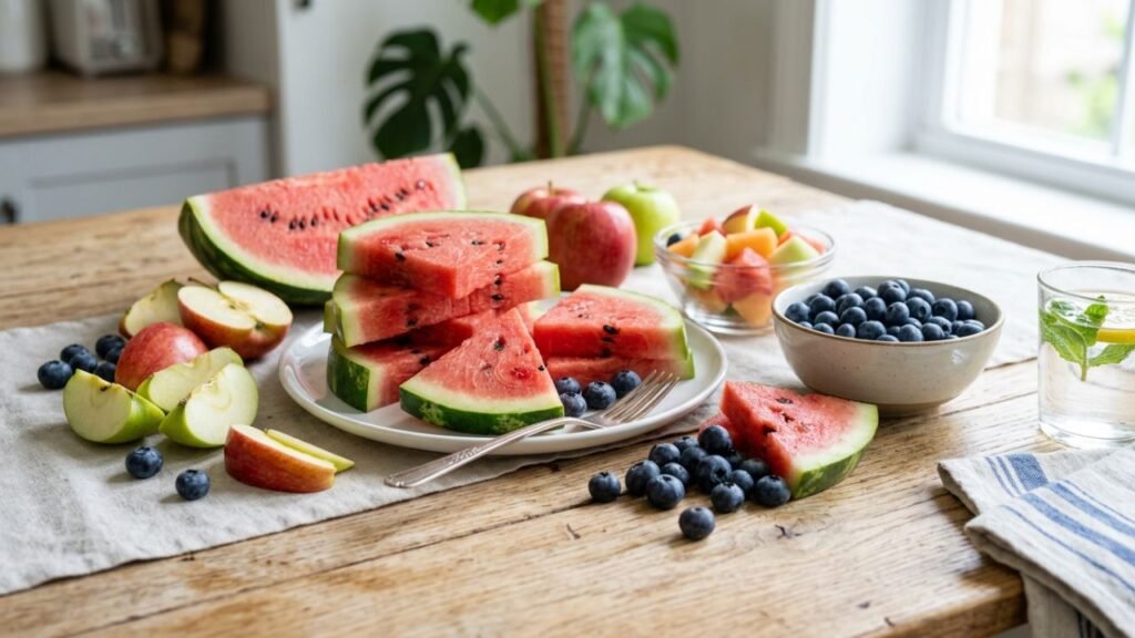 Frutas para rins saudáveis