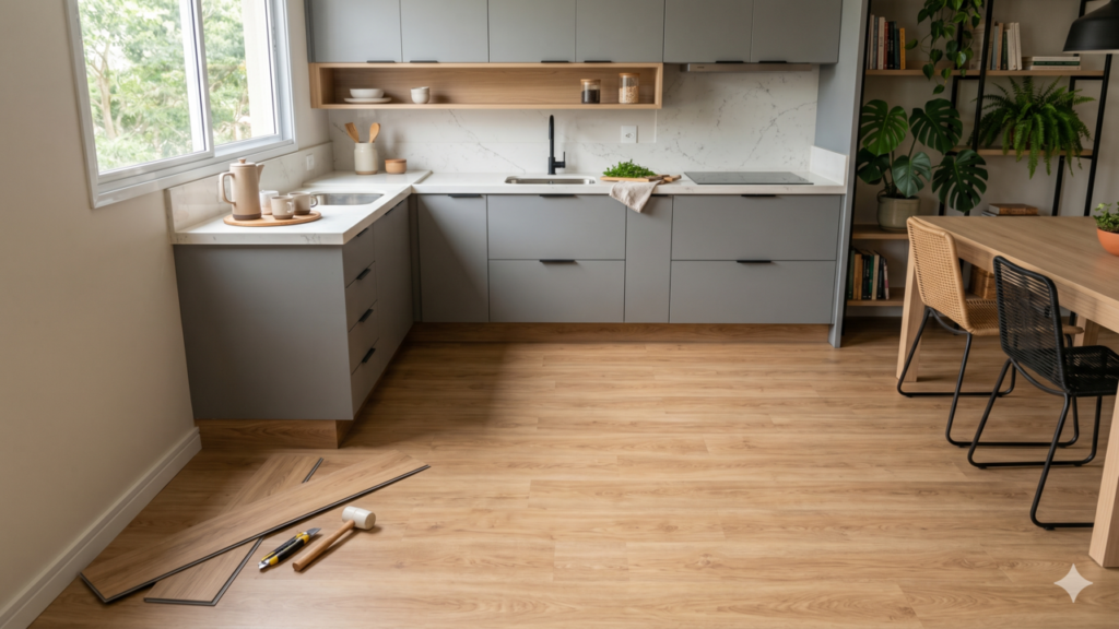 O piso que faz a casa ganhar conforto e estilo em minutos