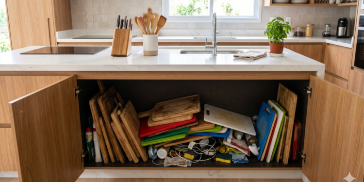 Organizar tábuas de corte do jeito mais prático