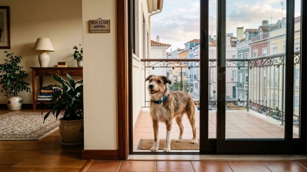 Governo altera regra e proíbe proprietários de manter cães e gatos no terraço de casa