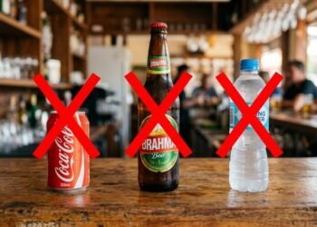 Governo exigirá que bares e restaurantes cobrem taxa adicional por garrafa, lata ou embalagem vendida