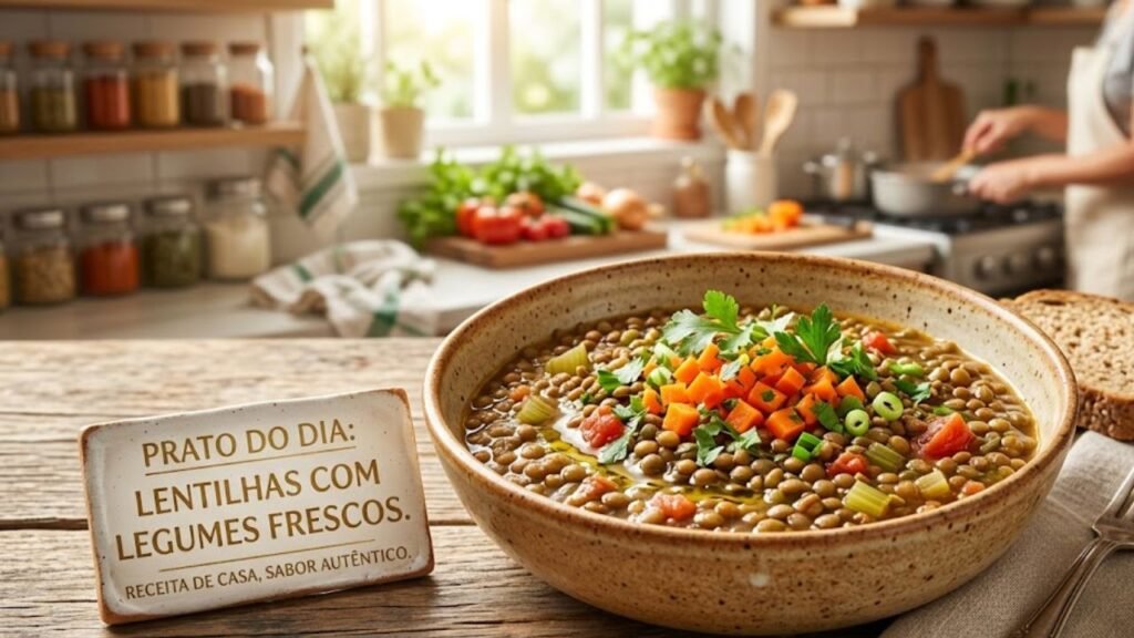 Lentilhas bem preparadas