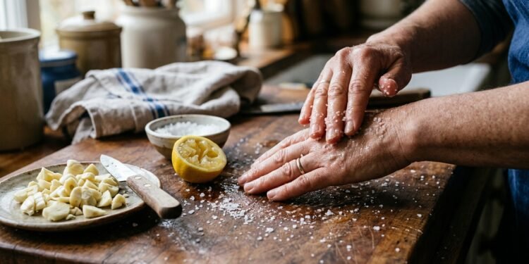 Como tirar cheiro de alho das mãos sem produto caro: o truque de cozinha que resolve em poucos segundos