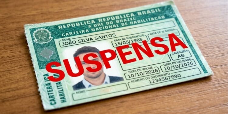Motoristas podem ter a carteira de habilitação suspensa a partir de 1º de maio nessas situações