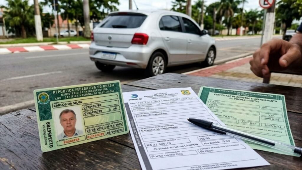 Motoristas podem ter a sua carteira de habilitação suspensa a partir de 1º de maio nessas situações