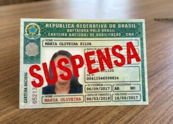 Motoristas podem ter a sua carteira de habilitação suspensa a partir de 1º de maio nessas situações