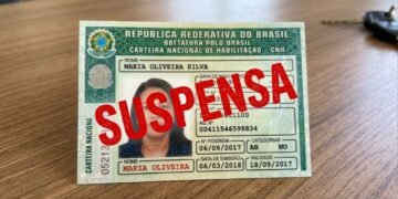 Motoristas podem ter a sua carteira de habilitação suspensa a partir de 1º de maio nessas situações