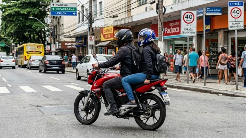 Nova regra em vigor proíbe motos com passageiro e multa chega a R$ 2,1 mil