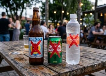 O governo exigirá taxa adicional de bares e restaurantes por cada garrafa, lata ou embalagem vendida