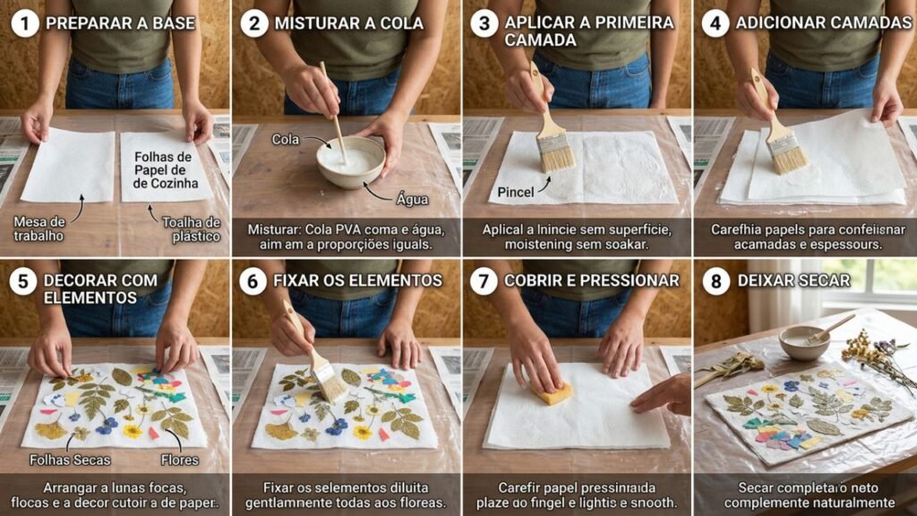 Papel de carta artesanal