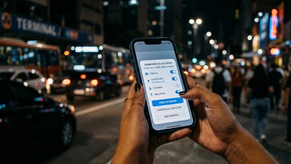 Privacidade nos aplicativos