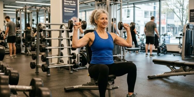 Quantos dias de treino com pesos na semana são ideais para mulheres na menopausa para conseguir frear a perda de massa óssea