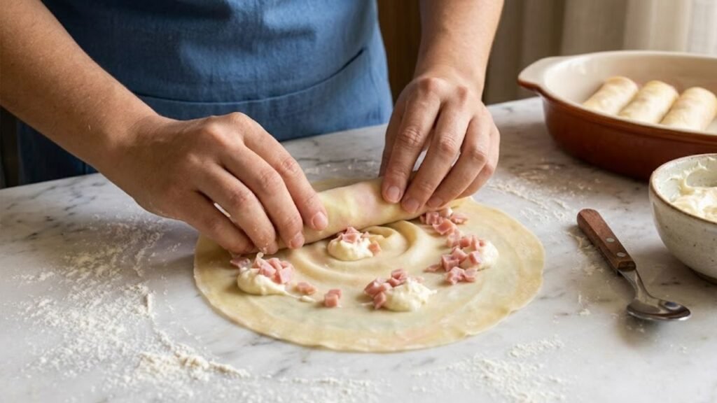 Receita de rondelli fácil