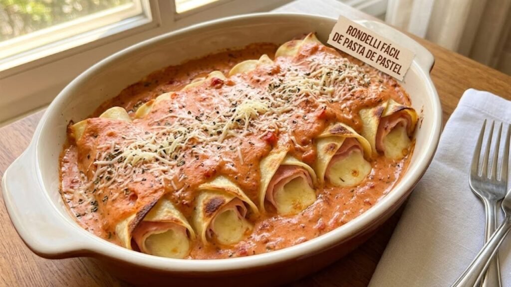 Receita de rondelli fácil