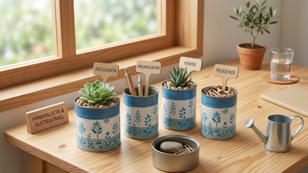 Reutilizar latas de atum