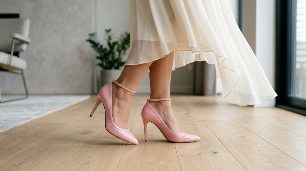 Adeus pretinho básico! Agora, os especialistas em moda estão obcecados com essa cor de sapato que está super em alta
