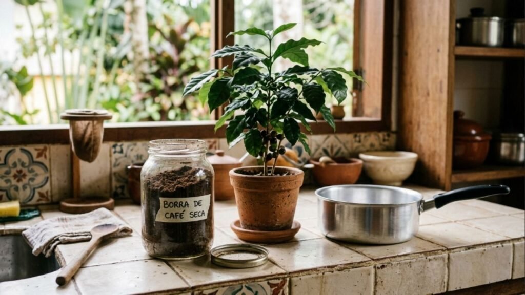 Se você tem borra de café, então não jogue fora, você possui um tesouro escondido em casa