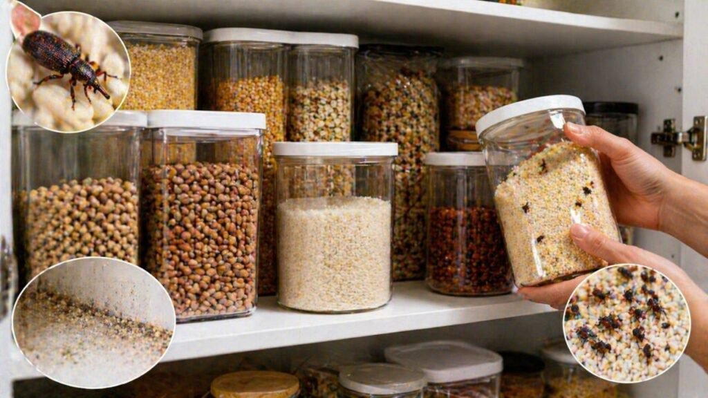Como eliminar caruncho dos alimentos e impedir que a infestação volte ao armário